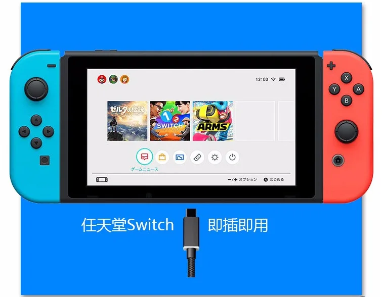 Для портативной док-станции Coov SH350 Pro для Nint Switch NS/Sam S8/Mac позволяет usb type C к HDMI