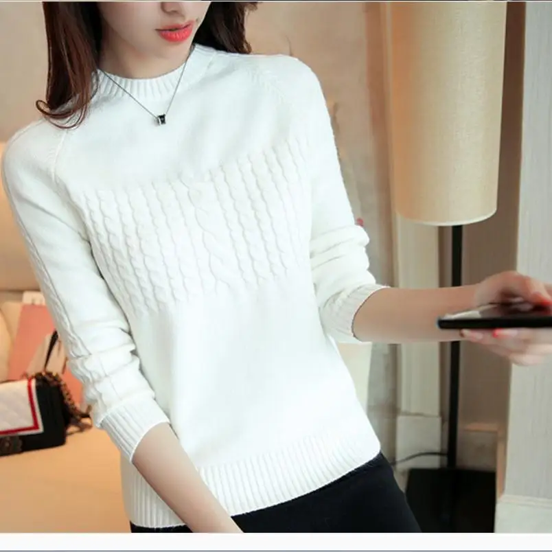 

2021 spring and autumn winter Long sleeve Women's Sweater coat