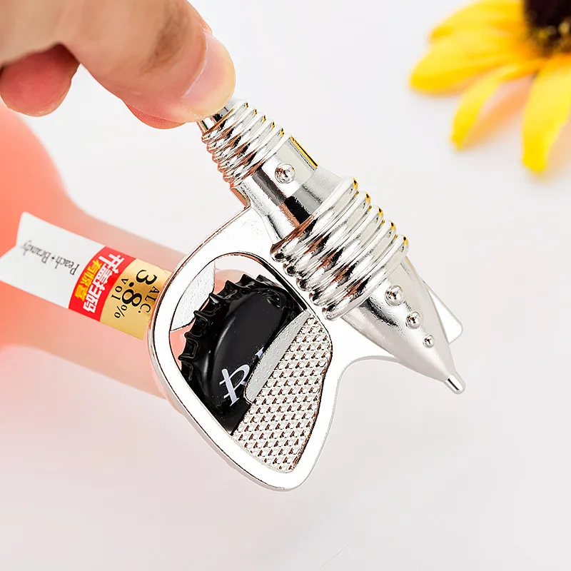 Пистолет Скелет Олень Рог бутылка в форме черепа открывалка свадебный подарок