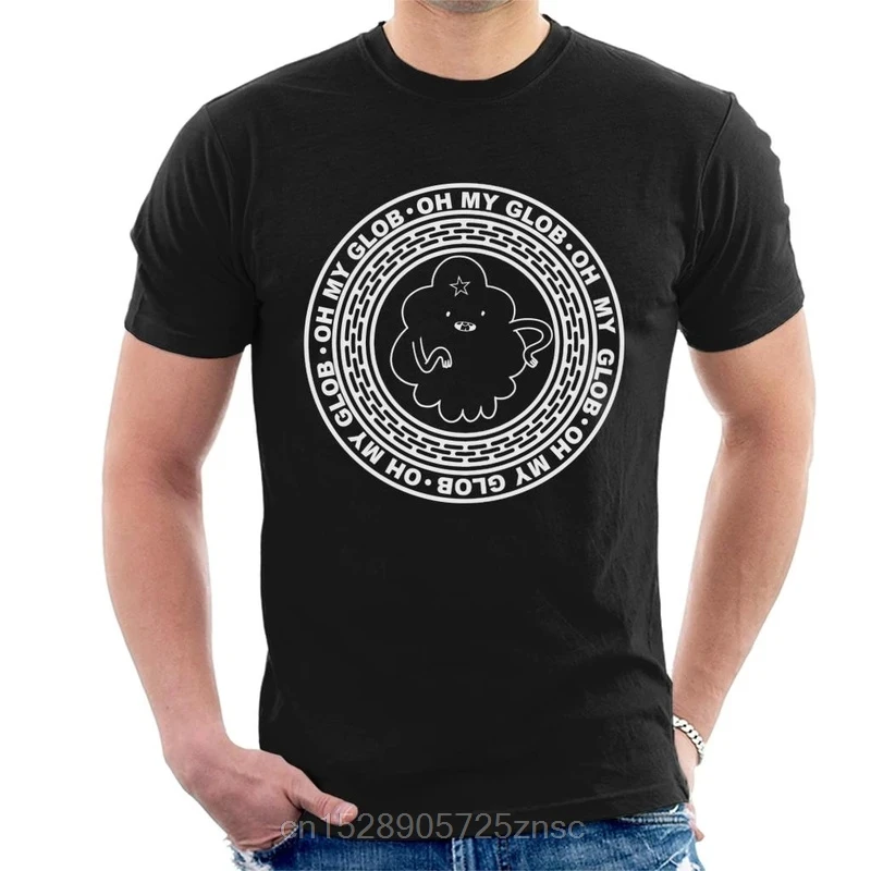 Белая мужская футболка с принтом звездного космоса принцесса Oh My Glob Logo masculina wo men