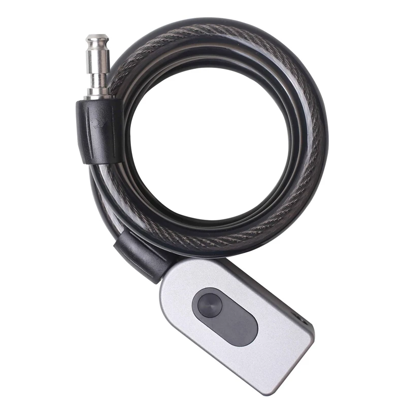 

Rechargeable Fingerprint Chain Lock Bicycle Safe Anti-Theft Outdoor Bike Chain Door Lock Security Cycling