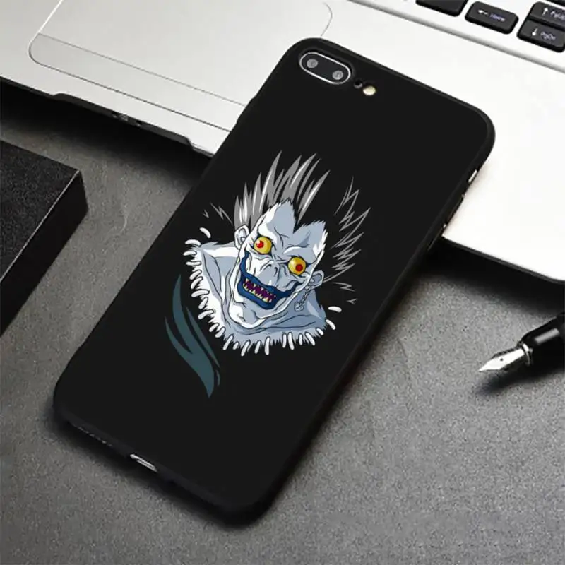 

Anime Manga Death Note Ryuk Phone Case for iPhone 6 7 8 11 12 Pro X XS Max XR Samsung A S 8 9 10 20 50 Plus pro funda