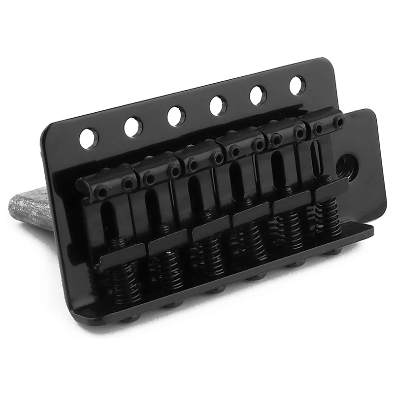 6 String Electric Guitar Tremolo Bridge with Whammy Bar for Fender Strat Squier Style Black | Спорт и развлечения