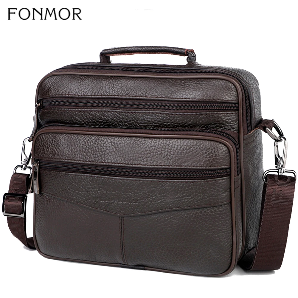 Мужской портфель Fonmor на молнии мессенджеры ремне деловые сумки через плечо