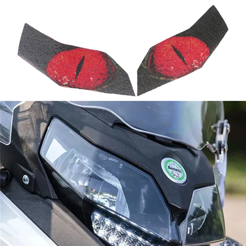 Наклейки на передние фары Benelli TRK502 аксессуары для мотоциклов TRK 502|Наклейки и