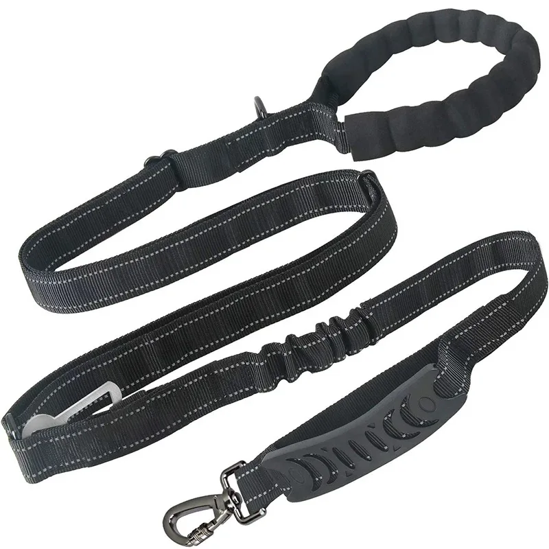 

Multifunctional Pet Leash, Pet Car Seat Belt, Reflective Dog Leash, Zero-Impact Dual-Handle Design, Pet Leash