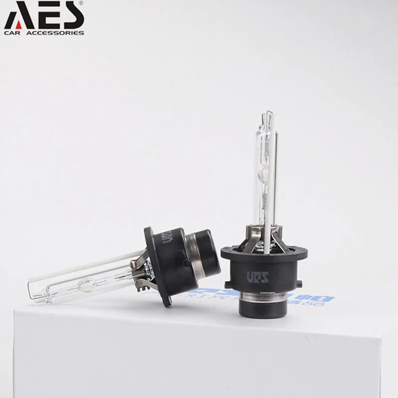 AES HID 2 шт. 35 Вт UPS D2S D4S ксеноновая лампа 5700k 12v hid фары для автомобиля H4 H7 автомобиля|hid
