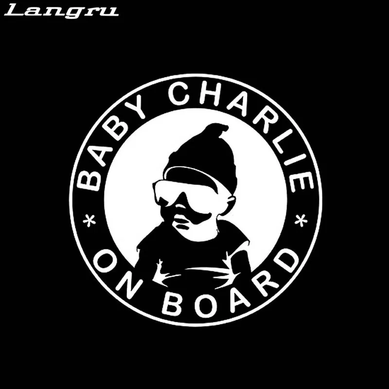 Интересные персонализированные детские наклейки на борту автомобиля и