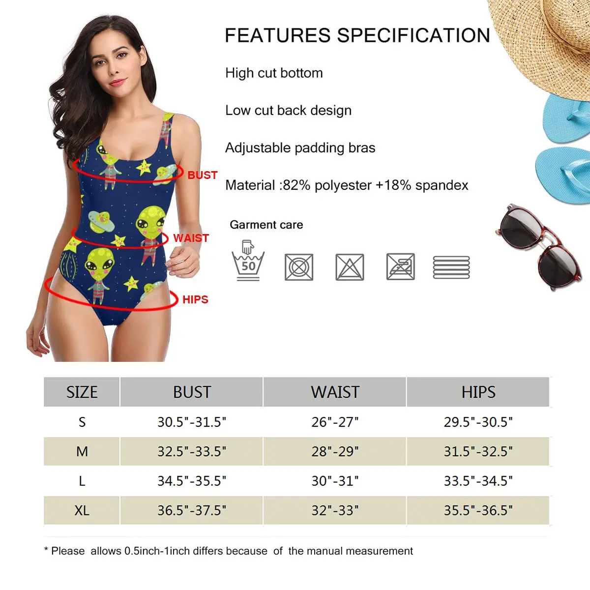 

Sexy Bikinis Bikini 2020 Hot Sale Swimsuit Female SwimwearCute Cartoon Alien Pattern Women Biquini