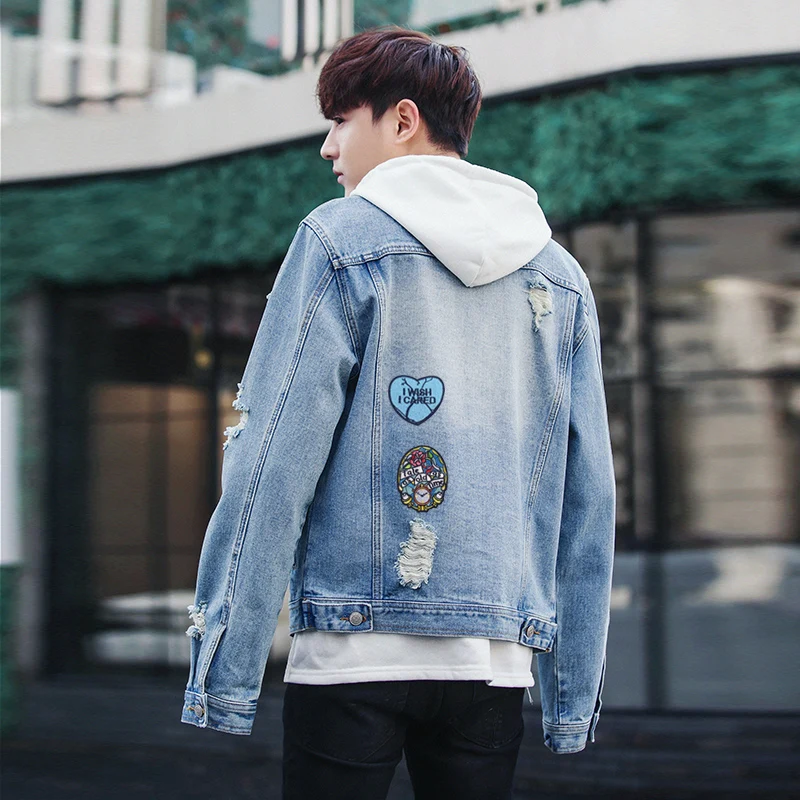 Патчи Prajna с вышивкой в стиле панк для одежды полосатые наклейки надписями сумка