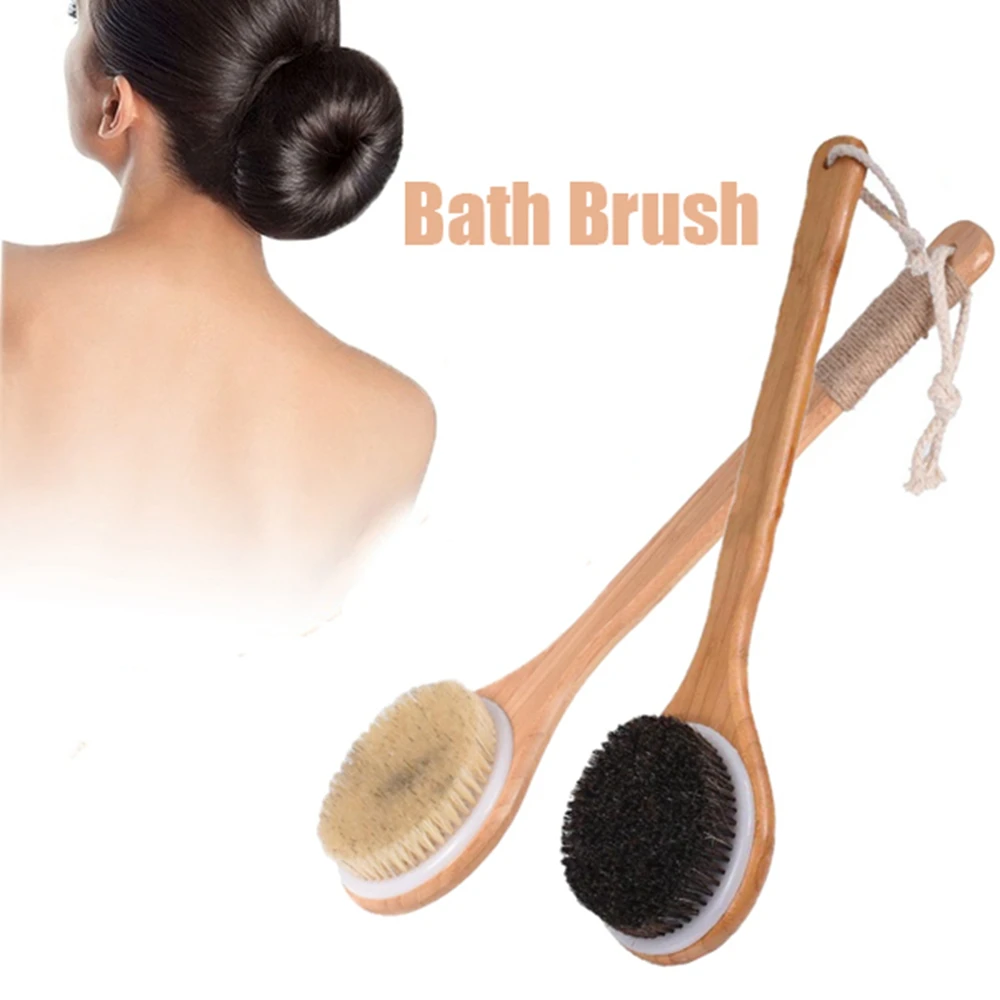 Отшелушивающая деревянная искусственная щетка натуральная фотография женская