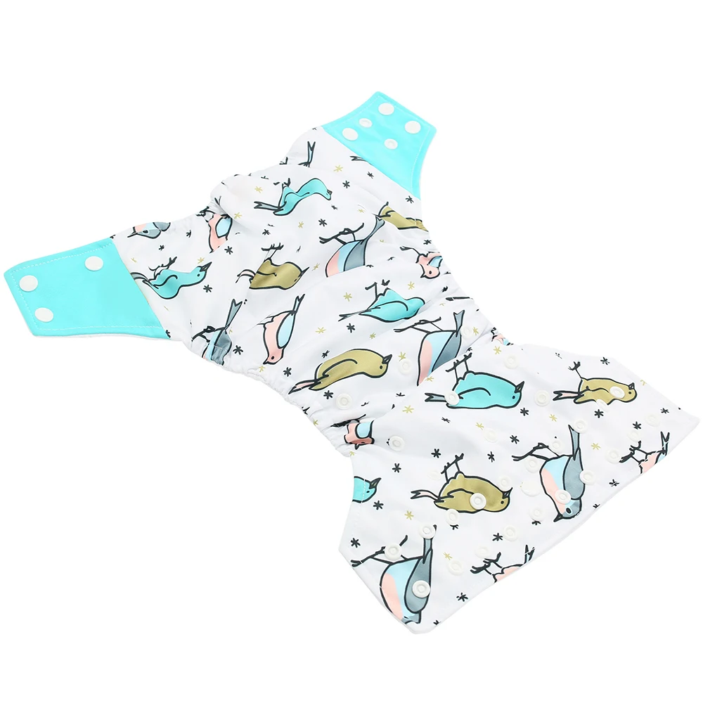 VEJYO цельнокроеное платье карман стираемые тканевые подгузники для