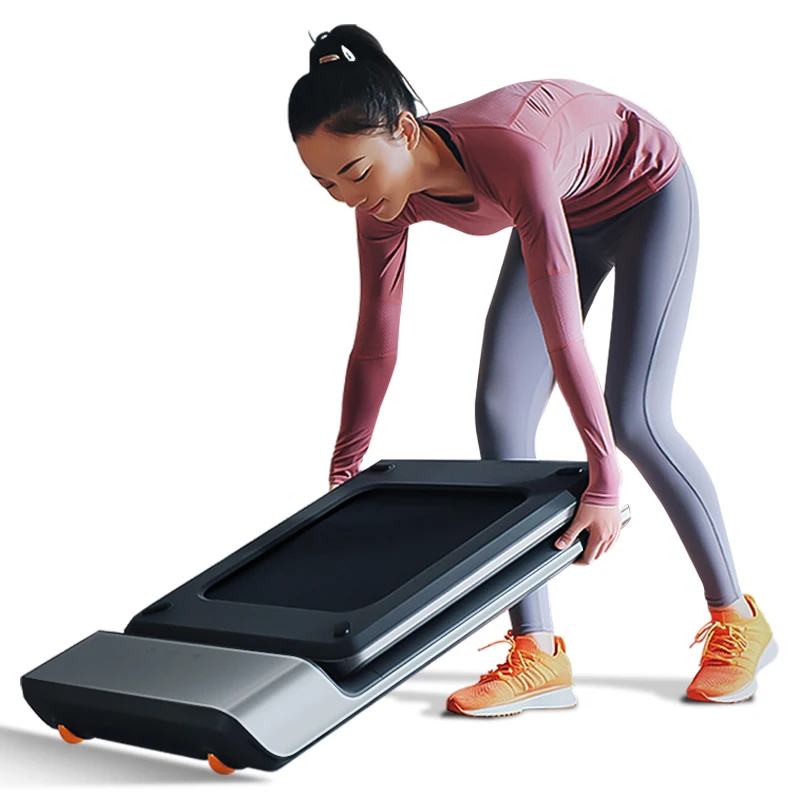 WalkingPad A1 умная электрическая складная беговая дорожка для дома тренажер бегать трусцой быстрой ходьбы в домашних условиях тренировки для похудения и оздоровления дистанционное управление спортивный инвентарь