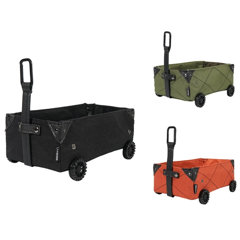 

Уличная коробка для хранения для кемпинга ELOS, миниатюрная коробка для салфеток для кемпинга, сделай сам, холщовая складная тележка для поку...