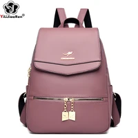 fashion backpack women designer shoulder bag famous brand leather backpack ladies travel bag large school bags for teenage girls