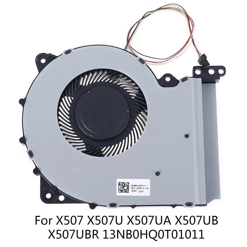 

CPU Cooling Fan Laptop Cooler Radiator for X507 X507U X507UA X507UB X507UBR