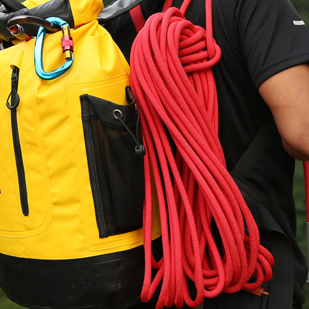 

10M/20M Climbing Auxiliary Rope Professional Rock Climbing Cord High Strength Life-Saving Auxiliary Rope Climbing Diameter 9.5mm