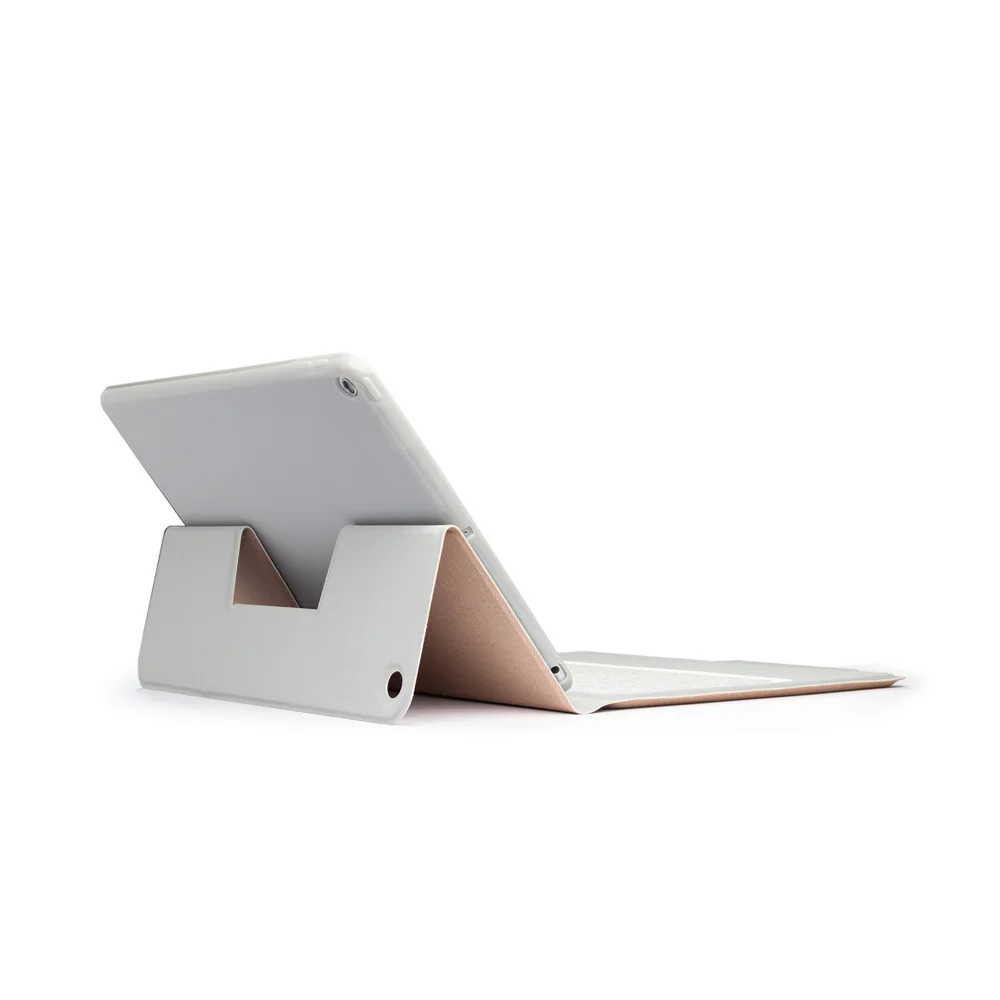 Для iPad 10,2, 7 цветов, Беспроводная Bluetooth клавиатура, кожаный чехол с подставкой, умный флип-чехол со встроенным держателем для карандашей