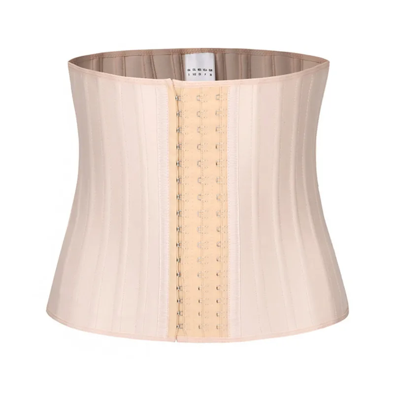 

Latex Waist Trainer 25 Steel Bone Modeling Strap Body Shaper Colombian Girdles Slimming Belt Women Binders And Shapers Corset