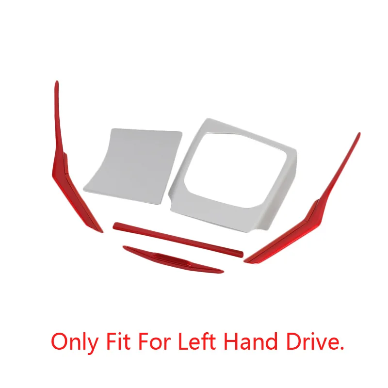 

Car Styling Center Console Gearshift Frame Decoration Sticker Trim For BMW 3 Series G20 G28 2020 LHD Interior Modified Decals