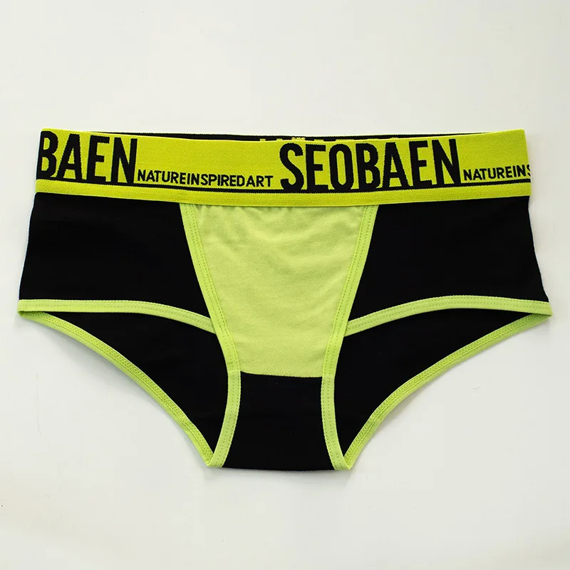 HaleyChan Underwear Women Panties 3 Pcs Cotton Boxer Briefs for Tomboy Trans Lesbian Transgender Ftm Women Sports Underpants