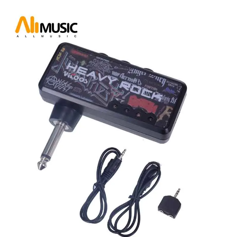 Бесплатная доставка портативный гитарный усилитель с разъемом USB зарядкой
