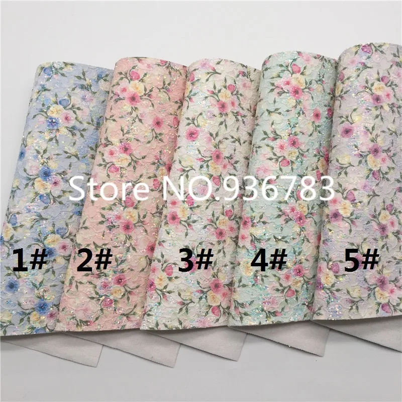 1 шт. кружевные блестящие кожаные туфли с цветочным принтом Размер A4 21x29 см | Дом и