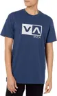Мужская футболка RVCA с коротким рукавом и круглым вырезом