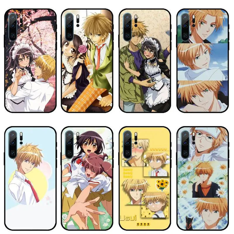 

Japan anime Maid Sama Phone Case For Huawei honor Mate P 10 20 30 40 i 9 8 pro x Lite smart 2019 nova 5t
