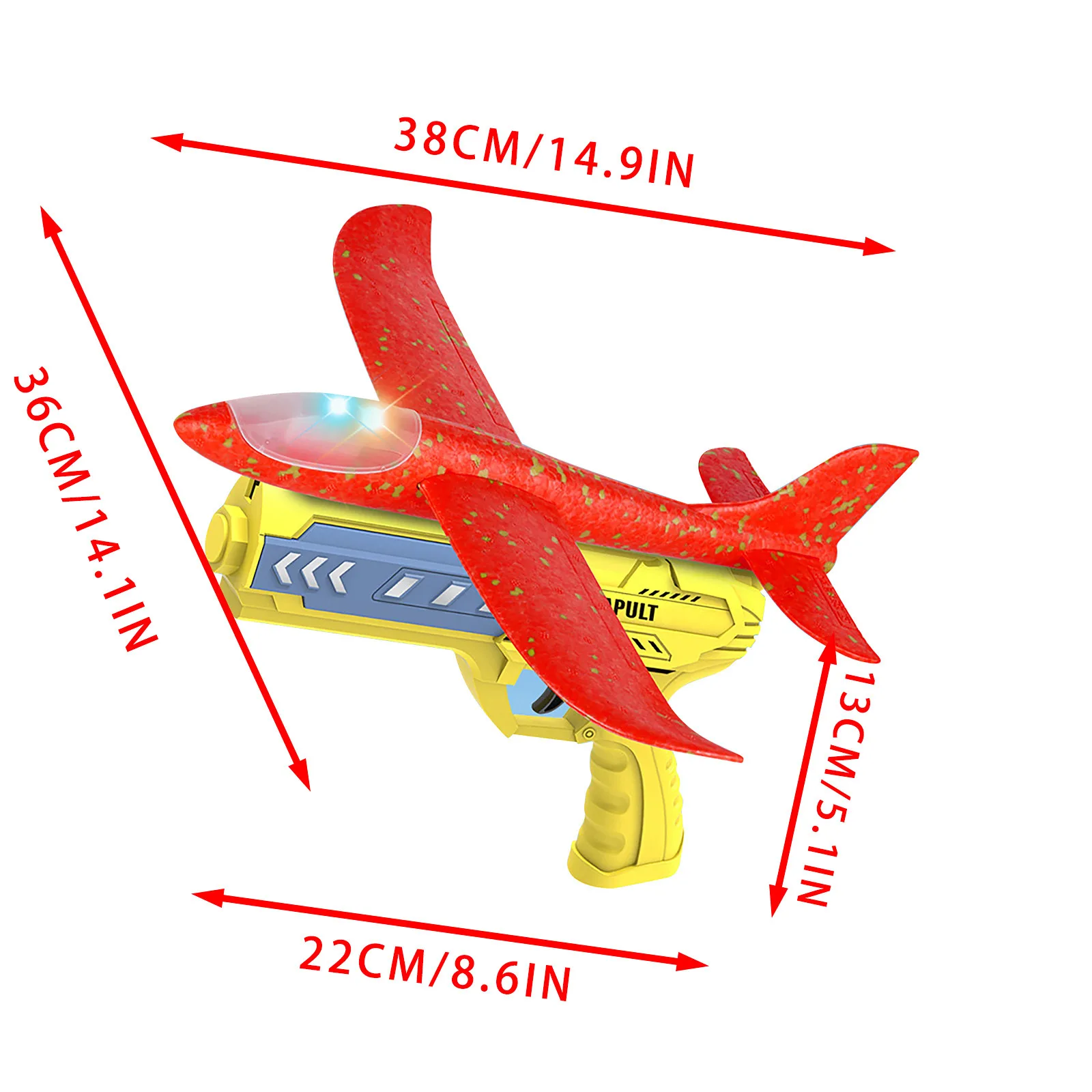 Светящийся планер ручное пусковое устройство пусковые ружья инерционный