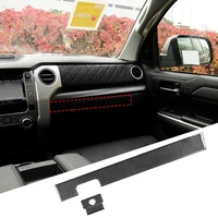 exquisite panel decor sticker lightweight carbon fiber panel sticker passenger side glove box interior trim panel trim