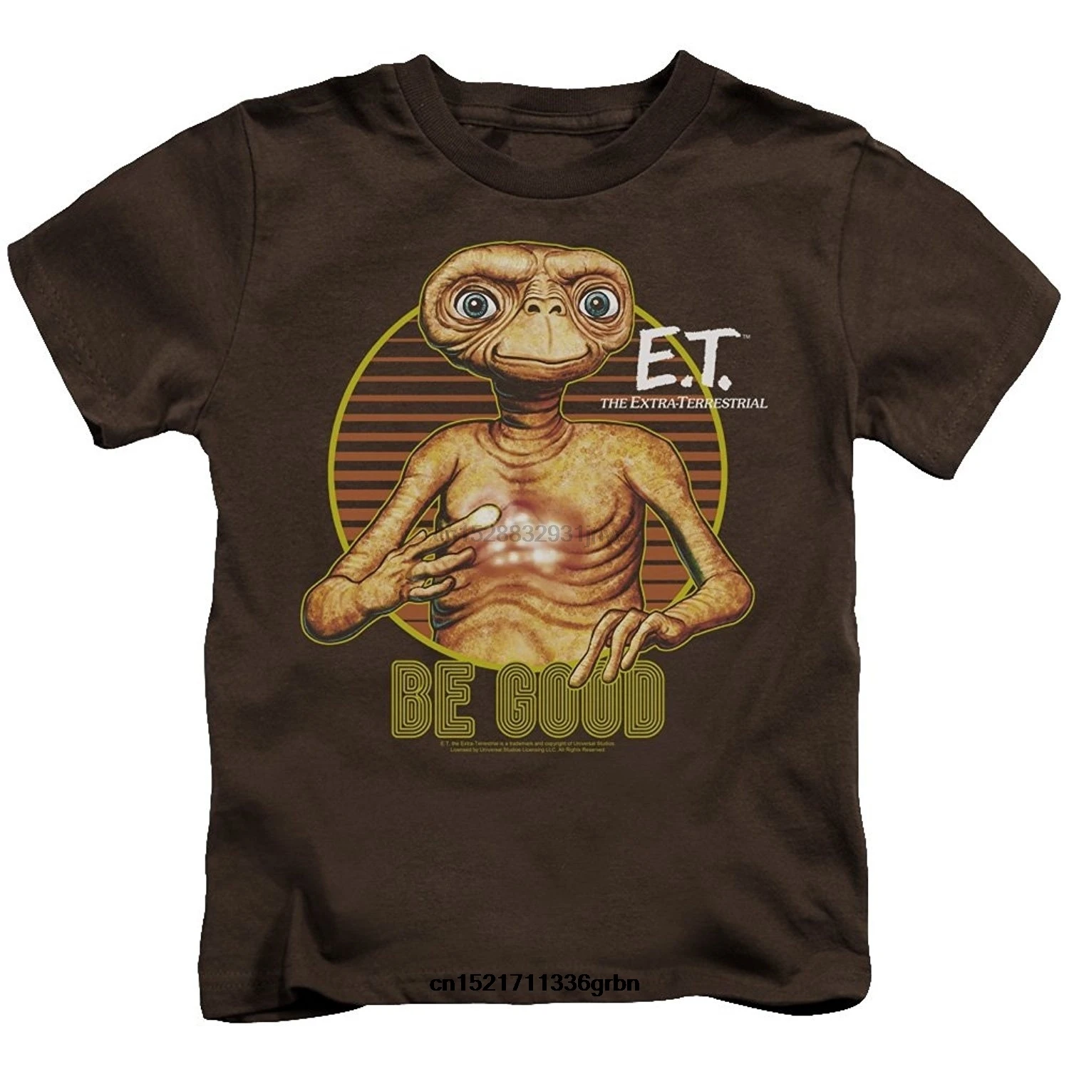 

Men T Shirt E.T. The Extra-Terrestrial Sci-Fi Film E.T. Be Good Quote Little Boys T T-Shirt Novelty Tshirt Women Unisex Tees