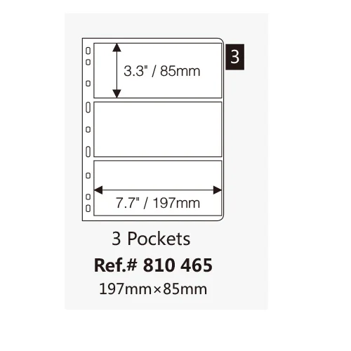 PCCB-MINGT папка для альбомов J3.0 черная/синяя кожаная