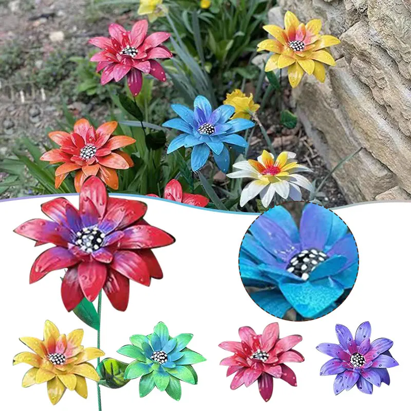 Искусственный цветок декорация Кованое железо со шпилькой креативный ручная