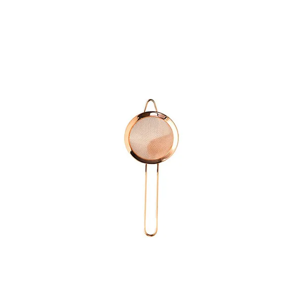 rose gold small Фильтр для масла с тонкой сеткой из нержавеющей стали золотое сито для муки, решето дуршлаги мучной кофе сетчатый фильтр Инструменты для выпечки кухонная посуда - Цвет: rose gold small