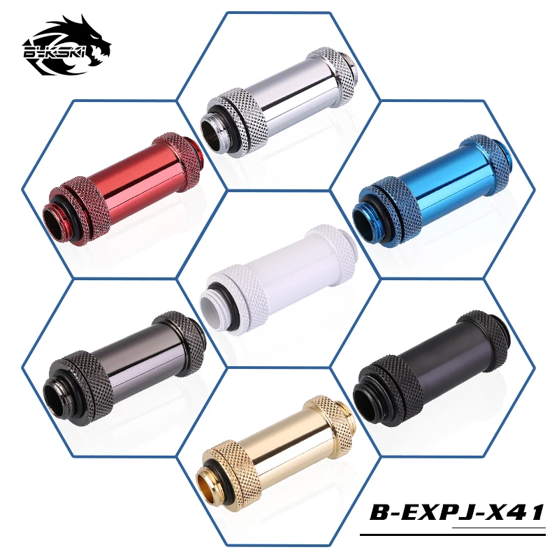 Bykski алмазная GPU VGA карта SLI CF фитинги телескопический адаптер мужской удлинитель