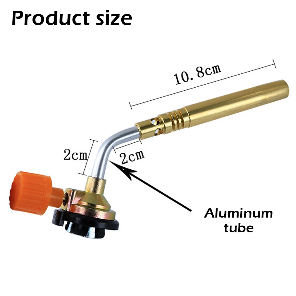 Бутановая горелка Сварочная газовая огнемет паяльный уличный кемпинг барбекю