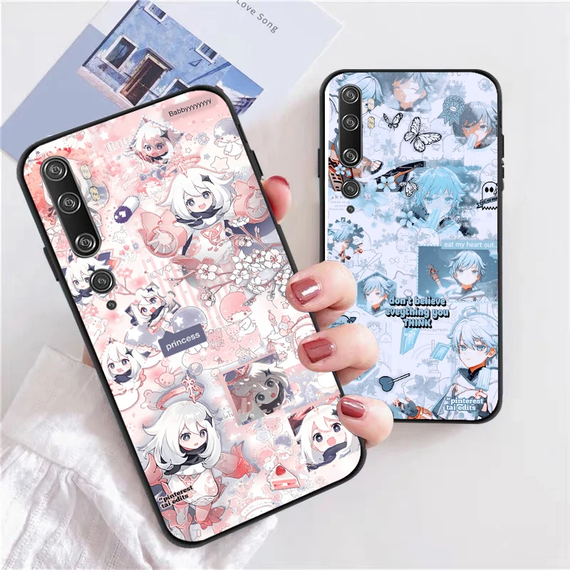 

Genshin Impact Case For Xiaomi CC9 CC9e 10S 10 Pro Lite 11 11 Lite Pro Ultra Silicone Phone Cover Fundas Coque Shell Capa Cell
