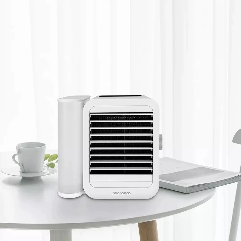 

YOUPIN 1000ml Air Conditioner Fan Strong Wind Personal Mini Aire Acondicionado Portatil for Desktop Home Office Air Cooler