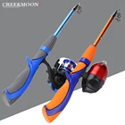 Удочка из углеродного волокна, сверхтвердая лодка, ледяная приманка, рыболовные удочки с высококачественной рыбной катушкой, снасти, набор De Pesca 1,2 m1,4 m длина