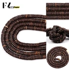 6x2 мм скорлупы кокосового ореха плоские круглые шарики Rondelle Подвески Spacer Бусины для самостоятельного изготовления браслет украшения рукоделие своими руками для браслетов и ожерелий