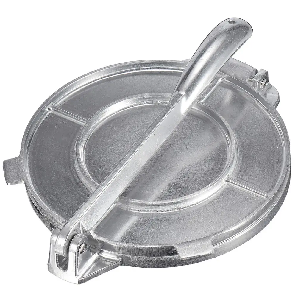 Тортилья пресс Pan Heavy Ресторан Коммерческая алюминиевая тортилья пирог