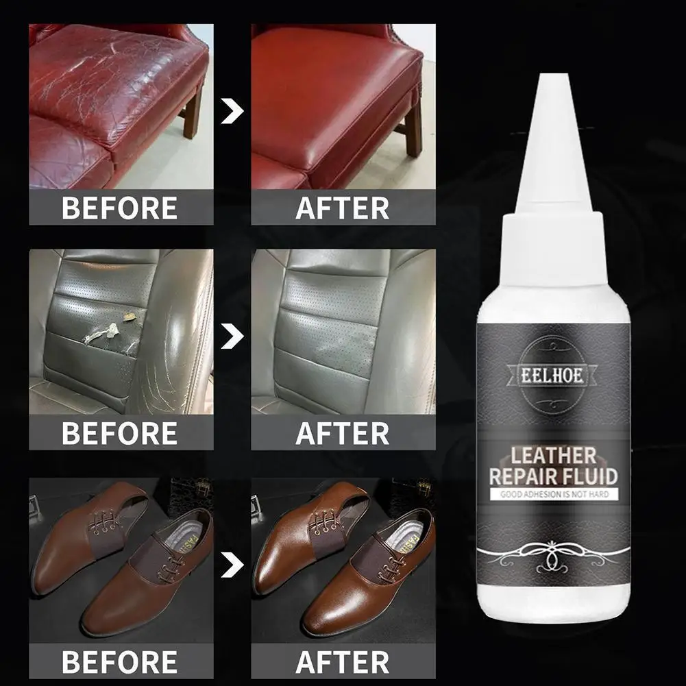 

Жидкий водостойкий крем для ремонта кожи, 30 мл