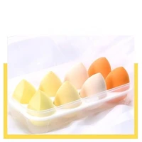8pcs new beauty egg set gourd water drop puff makeup puff setcolorful cushion cosmestic sponge egg tool wet and dry use