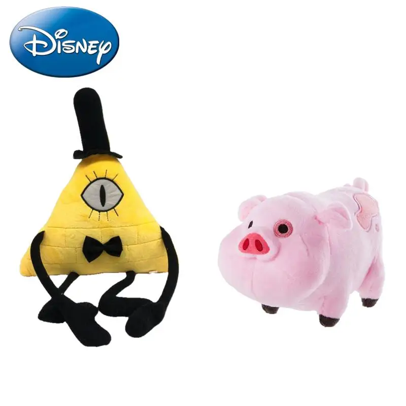 

Kawaii Plush toys Disney Gravity Falls Cartoon Waddles Pig Plush Stuffed Toys Bill Cipher Doll Children Birthday Gift 18-28Cm