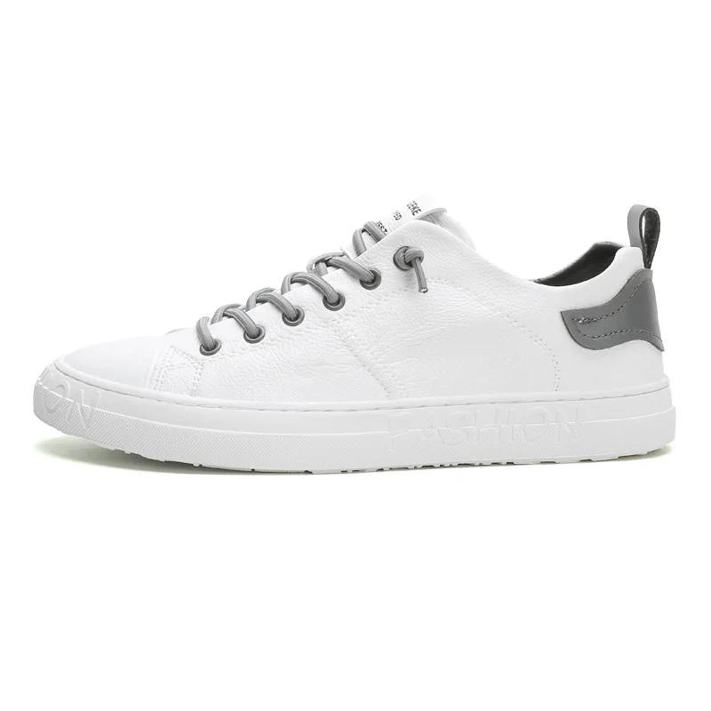 Шнуровка с низким вырезом для мужчин из PU искусственной кожи повседневная обувь