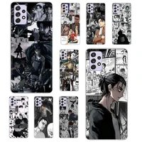 japan anime attack on titan case coque for samsung galaxy a52 a51 a71 a50 a12 a22 a32 a42 a72 a70 a21s a41 a40 a11 cover funda