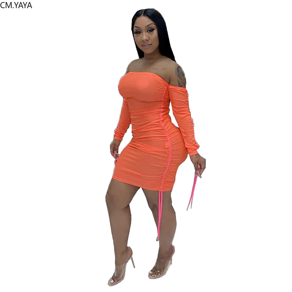 GL женское осенне-зимнее мини-платье с длинным рукавом без бретелек открытыми