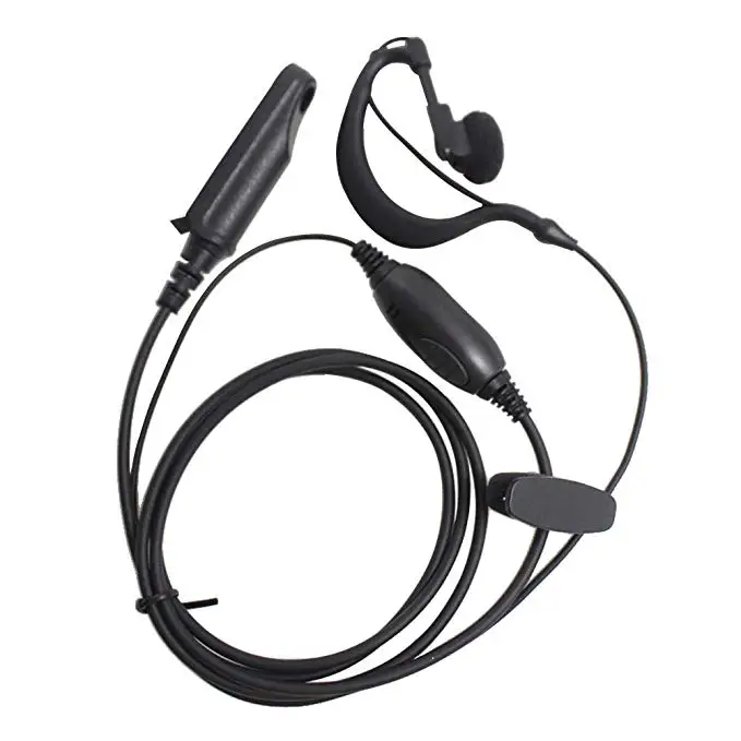 BF9700 Earpiece Headset with PTT Microphone for BAOFENG BF-9700 BF-A58 GT-3WP UV-XR R760 UV-82WP Waterproof Radio Earphone