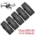 Оригинальный комплект зарядного устройства K1 11,1 В 2500 мАч для Visuo ZEN K1 аккумулятор GPS RC Дрон аккумулятор 11,1 В 2500 мАч литий-полимерный аккумулятор